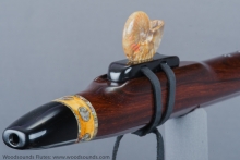 Brazilian Rosewood Native American Flute, Minor, Low E-4, #J8H